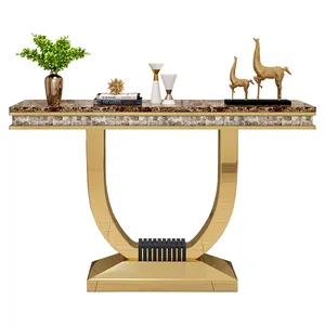 Top Selling Unique Design Mirrored Console Table Crushed Diamond Mirrored Side Table For Home Hotel