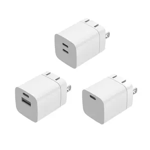 Dual Usb Port Adapter Fast Charging US Plug Phone Wall Charger For Phone