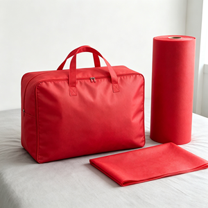 Rollo de tela no tejida de PP virgen de colores, material no tejido para bolsas de almacenamiento de edredones y fundas antipolvo - Product Image 3