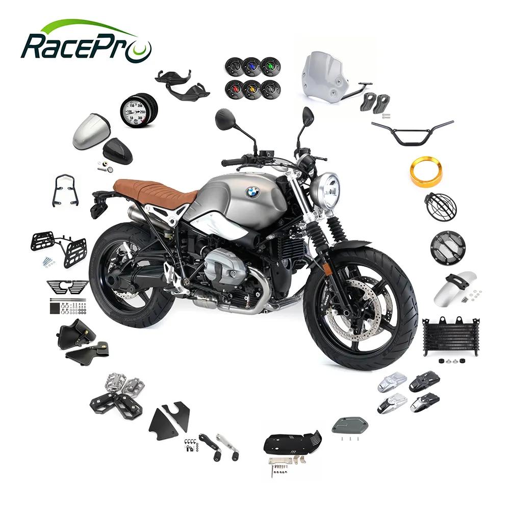 RACEPRO toptan fiyat yüksek kaliteli aksesuarları motosiklet modifiye özel parçaları aksesuarları BMW R Scrambler Scrambler
