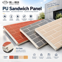 Panneau sandwich en PU à motif personnalisé pour la décoration murale intérieure et extérieure haut de gamme