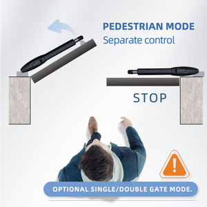 SWG-B-300-DC Turtech Moteur complet pour <span class=keywords><strong>portail</strong></span> battant double avec contrôle d'accès - Product Image 3