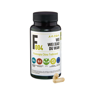 Wu Wei Xiao du <span class=keywords><strong>WAN</strong></span> 100 viên nang 450mg (tỷ lệ chiết xuất thảo dược 5:1) năm thành phần thuốc để loại bỏ độc tố - Product Image 1