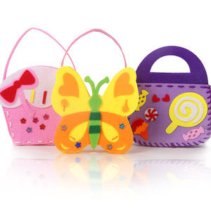 Bolsa de Manualidades de Tela No Tejida para Niños, Kit de Bricolaje, Juguete Educativo para Niños Pequeños, Proyecto de Arte para Jardín de Infancia - Product Image 5