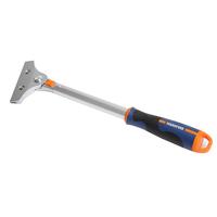 Grattoir à peinture 4 pouces avec tête mobile et Long manche ergonomique couteau à mastic parfait pour gratter la peinture, le papier peint, les autocollants, les étiquettes