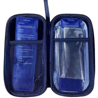 Boîte de rangement personnalisée JuFeng en EVA avec fermeture éclair, 5 pouces, étanche, pour outils et insuline, voyage, écologique, durable