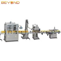 Machine de remplissage automatique à piston linéaire pour liquides visqueux - Équipement d'embouteillage de haute précision