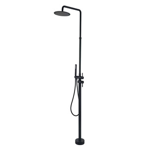 Colonna Doccia <span class=keywords><strong>da</strong></span> Esterno Kaiping Youjia con Rubinetto per <span class=keywords><strong>Vasca</strong></span> Nascosta, Doccetta a Colonna, Finitura Lucida in Ceramica, Stile Moderno - Product Image 1