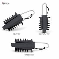 Accessoires électriques PUJION pour câbles ADSS : Serre-câble d'ancrage pour tensionnement et serre-câble de suspension à rupture de tension