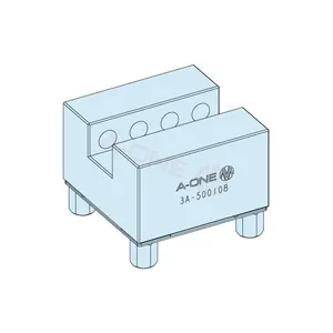 A-ONE il suo sistema con intaglio in ottone porta elettrodi EDM con chip hole 3A-501108