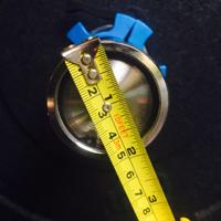 Haute Qualité 50mm Coloré En Aluminium Barbell Colliers Haltérophilie Barbell Clips Pinces