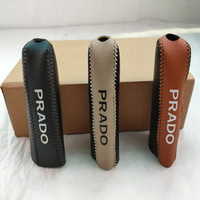 Couvercle de frein de vitesse de pièces automobiles cousu à la main pour accessoires intérieurs Toyota Prado FJ150 FJ120