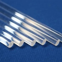 Borosilicate COE 3.3 diamètre 1mm 2mm, 3mm, 4mm tige solide en verre borosilicate 3.3