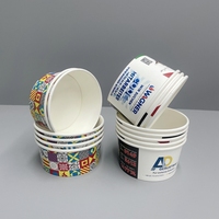 Bols à salade en papier kraft jetables écologiques de qualité alimentaire en gros 750 ml/1000 ml biodégradables recyclés pour la nourriture pour animaux de compagnie sucettes