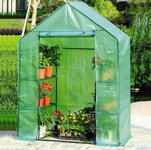 Serre de jardin en aluminium écologique - Facile à assembler et à démonter, imperméable pour la culture des légumes - Product Image 5