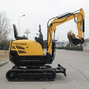 Mini-excavatrice EZ-13 1 tonne, type chenilles, entretien facile, pour la construction et les secours - Product Image 2