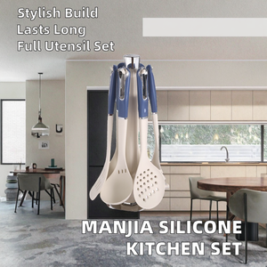 Top Seller Kitchen Utensil Set Wholesale <b>Silicone</b> Cooking <b>Tools</b> Essential Kitchen Accessories - Product Image 2