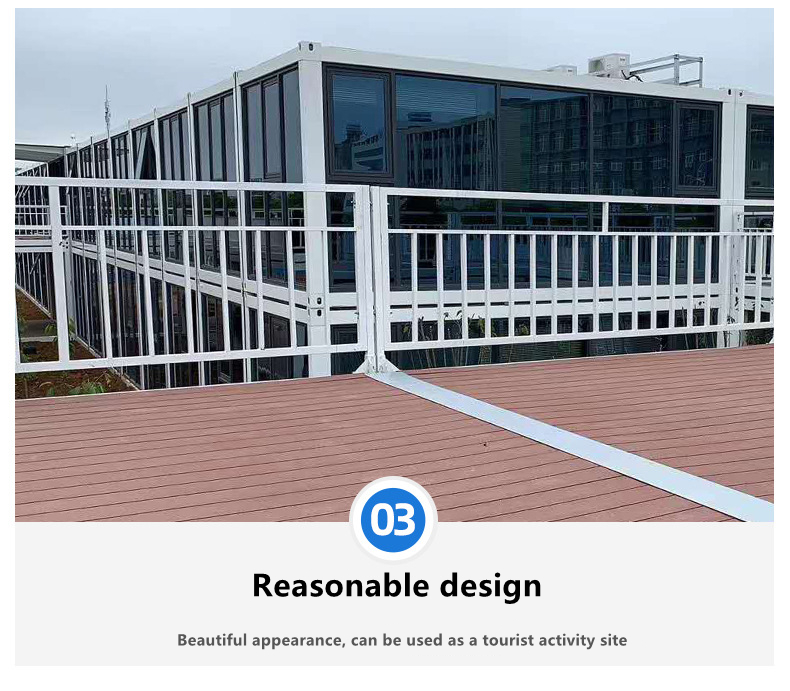 160square Sandwich Panel Flat Pack Prefab House Office