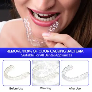 Professional Private Logo Home Use Solid Remove Stains Dental Cleaning Tablets