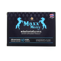 Complément énergétique de marque propre, capsules bleues, extrait biologique de ginseng et de maca, capsules pour hommes