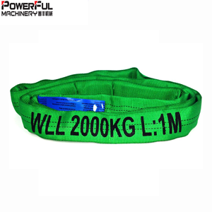 15T <span class=keywords><strong>20T</strong></span> 30T ポリエステル製丸型ソフトチューブ状ウェビングスリング（吊り上げ用） - Product Image 2