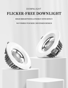 Downlight LED Inteligente Comercial e Industrial Empotrable con APP, Regulable, Temporizador, Recordatorio de Fallas, Chip Importado Directo de Fábrica - Product Image 6