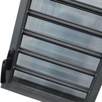 Fournisseur chinois de premier plan pour salle de bains résidentielle interne persienne en aluminium obturateur de fenêtre persienne en verre à vendre