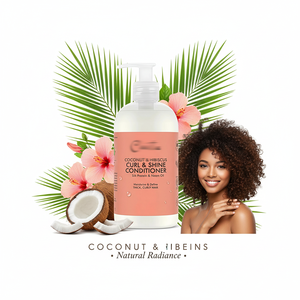 ครีมบำรุงผมสูตรออร์แกนิค มะพร้าวและชบา ช่วยบำรุง ฟื้นฟู ให้ความชุ่มชื้น สำหรับผมหยิก ผลิตภัณฑ์วีแกน รับผลิตแบรนด์ส่วนตัว ขายส่ง - Product Image 2