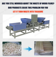 Ligne de Production de bloc de palette électrique en bois, sciage, recyclage des pieds de palette en bois, Machine/roulement fourni, produit chaud 2021