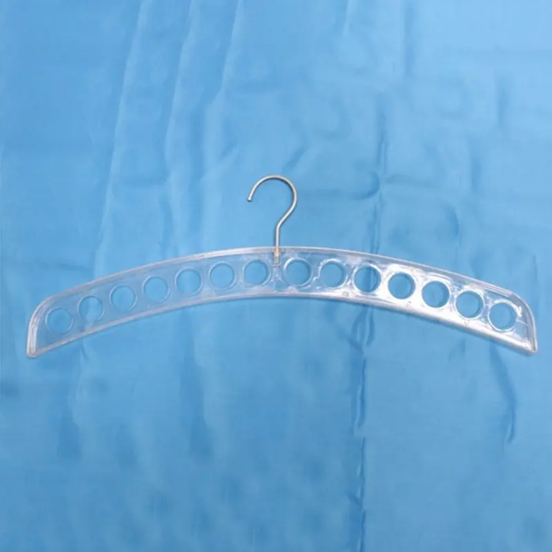 Multi-Purpose 14-Holes Plastic Sjaal Ring & Zijden Sjaal Hanger Stropdas Rack Voor Sieraden Verpakking & Display