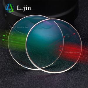 L.jin 1.60 MR-8 안티 적외선 보호 단일 비전 HMC UV ++ 안티 적외선 광선 블록 적외선 렌즈 광학 렌즈 - Product Image 1