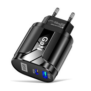 65W Nitruro de galio GaN QC3.0 PD3.0 Adaptador de carga para <span class=keywords><strong>MacBook</strong></span> <span class=keywords><strong>Pro</strong></span> Laptop Cargador universal para teléfono 14 Samsung - Product Image 5