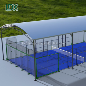 LDK Sports Equipment Indoor Panoramic Cancha De Padel Proveedor Hierba Artificial Pista De Padel Personalizada Con Techo - Product Image 3