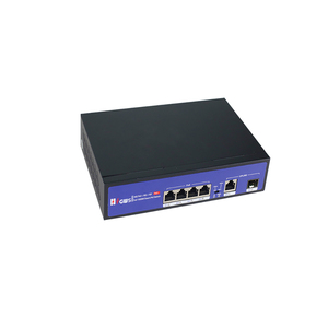 ODM OEM 4*1000M Ports PoE with Uplink SFP Port Smart AI Switch 120W Power Supply for CCTV <b>IP</b> <b>Camera</b> <b>Wireless</b> - Product Image 4