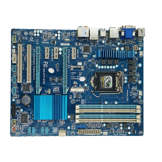 GA-Z77-D3H for Gigabyte Z77 LGA1155 DDR3 PCI-3.0 32G ATX Desktop Motherboard PC