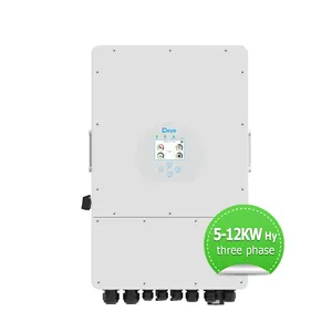 Onduleur solaire hybride Deye ont assez de stock livraison rapide avec le prix d'usine 5kw 6kw 10kw 12kw 8kw populaire sur le marché