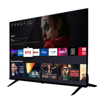 Téléviseur LED intelligent 4K UHD 43 pouces à taux de rafraîchissement élevé, multi-systèmes Android, pour la maison, l'hôtel et le commerce