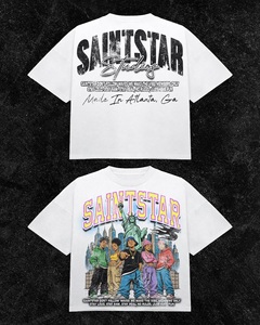 T-shirt imprimé personnalisé pour homme, vêtements streetwear à manches courtes, design graphique, col rond, mode décontractée, t-shirt oversize pour homme - Product Image 3