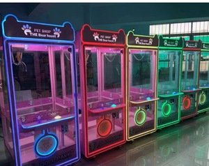 Acchiappamantire Arcade Vending colorato giocattolo peluche Craze artiglio macchina con accettore <span class=keywords><strong>di</strong></span> banconote e lettore <span class=keywords><strong>di</strong></span> schede opzione - Product Image 6