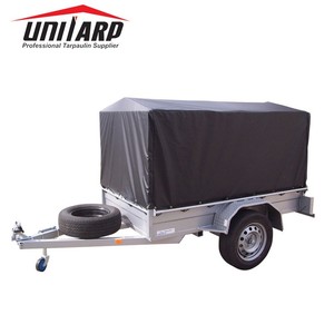 Noir 18oz enduit vinyle bâche matériel 610gsm PVC étanche camion <span class=keywords><strong>remorque</strong></span> bâche couverture - Product Image 4