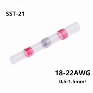 ขั้วต่อวงแหวนสำหรับงานวิศวกรรมเคมี ตัวเชื่อมต่อแบบจีบ สายไฟที่มีรหัสสี วัสดุพีซีแบบปิดผนึก - Product Image 5