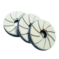 Disque de polissage diamanté JDK, disque à chanfreiner, disque de polissage de bord, disques abrasifs 125 mm, tampon de polissage humide pour sols