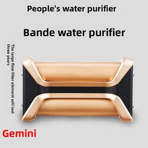 <span class=keywords><strong>Gemini</strong></span> in acciaio inox a due stadi di filtrazione acqua purificatore 1000L ultrafiltrazione per uso domestico cucina elettronica segno - Product Image 2