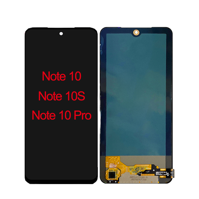 Factory Direct Wholesale Price for Redmi Note 10 Pro LCD Screen Display with 1 Year Warranty