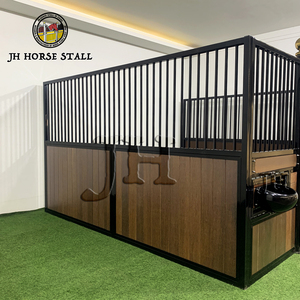 Conceptions sans Offre Spéciale Stalle stable de cheval permanent en bambou écologique avec porte coulissante - Product Image 3