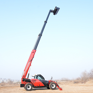 Heave 10ton tải Kính thiên văn xe nâng EPA động cơ diesel <span class=keywords><strong>Telescopic</strong></span> Handler với 13 mét bùng nổ 4WD telehandler - Product Image 2