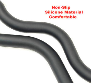 Thanh tập Pilates cong, thanh tạ, thanh tập thể dục bằng silicon <span class=keywords><strong>15</strong></span> lbs, thanh tạ tập gym bằng silicon - Product Image 4