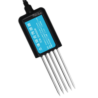 Sondes EC de température et d'humidité du sol industriel 4 en 1 Capteur de sol