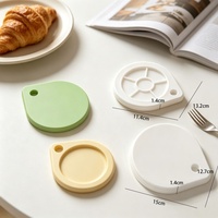 Early Riser INS Moule en silicone DIY pour sous-verre suspendu en forme de goutte d'eau, tapis de café en plâtre d'aromathérapie, support résistant à la chaleur, kit d'artisanat parfumé
