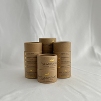 Emballages en papier kraft de haute qualité, faits à la main, biodégradables et recyclables, pots cosmétiques avec aimants internes, crème solaire invisible pour le corps, personnalisés